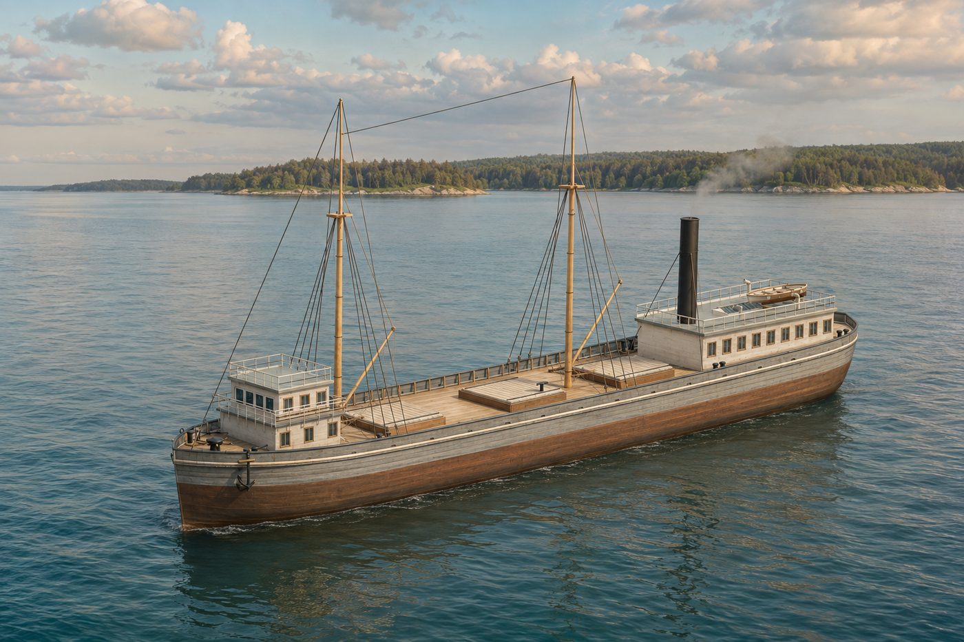 AI-generated illustration of the D.M. Wilson