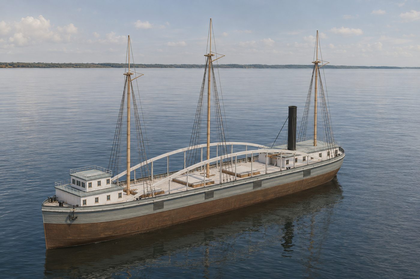 AI-generated illustration of the James Davidson