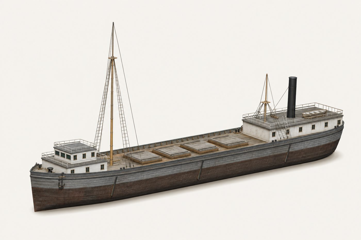 AI-generated illustration of the Oscar T. Flint